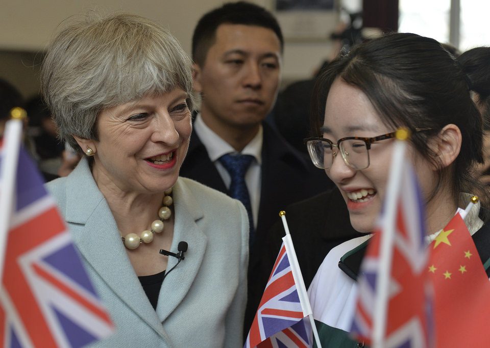 Theresa May CRCC Asia Contribute to UK-China Relations