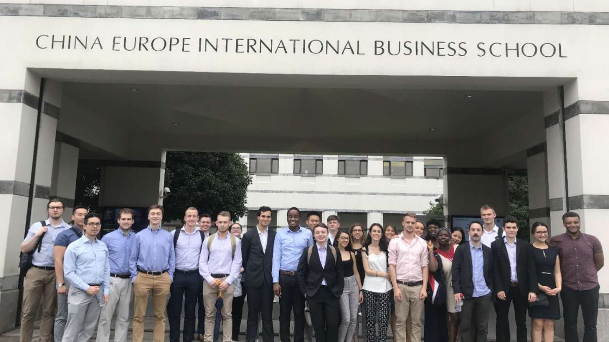 Digitralization of China - CRCC Visit the China Europe International Business School