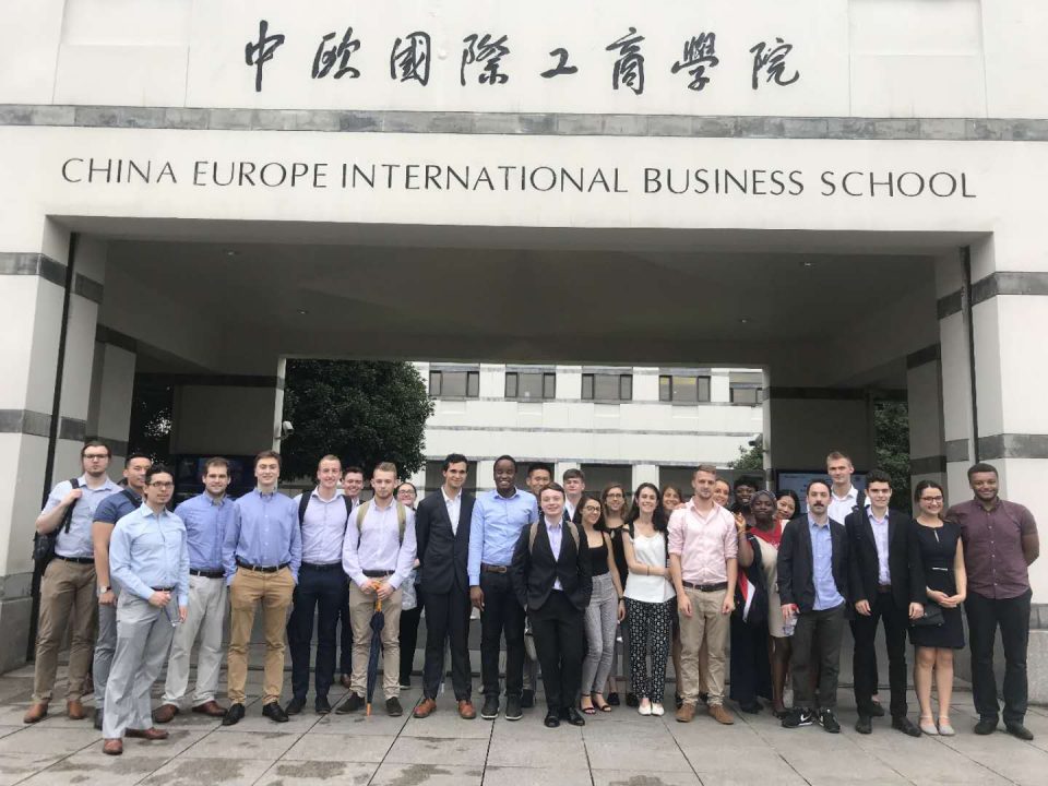 Digitralization of China - CRCC Visit the China Europe International Business School