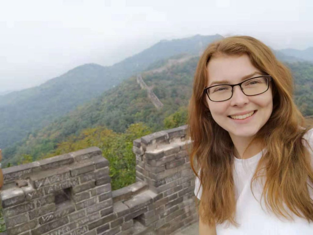 CRCC Asia intern Hollie visits the Great Wall of China