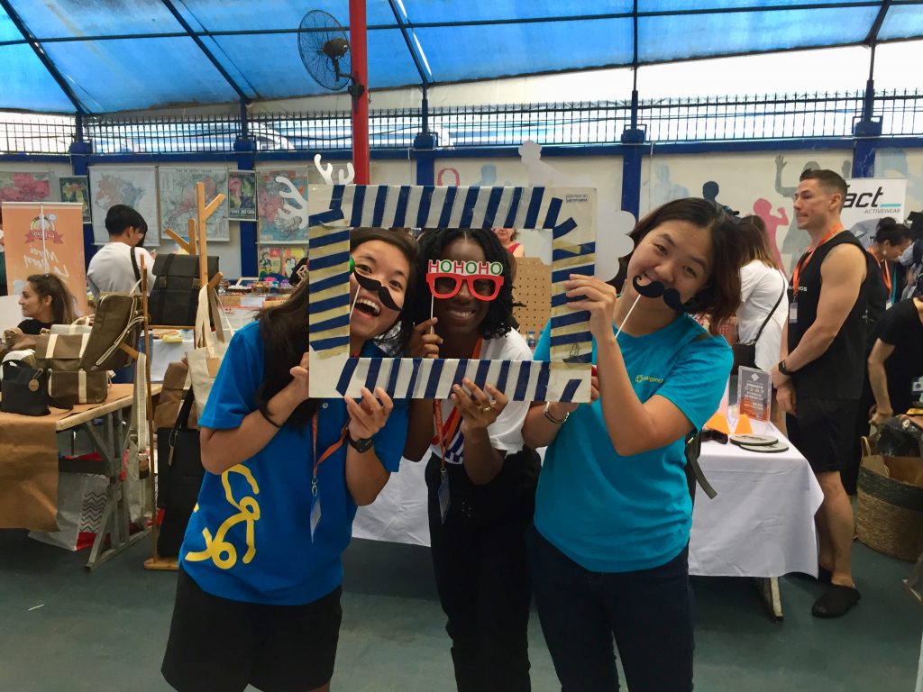 Our CRCC Asia Ho Chi Minh City team help out at the Saigonchildren's fundraising stall