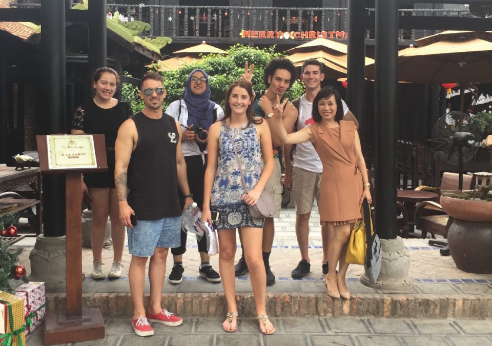 Nick badger internship in Vietnam with CRCC Asia