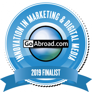 NAFSA 2019 GoAbroad Finalist Innovation in Marketing & Digital Media