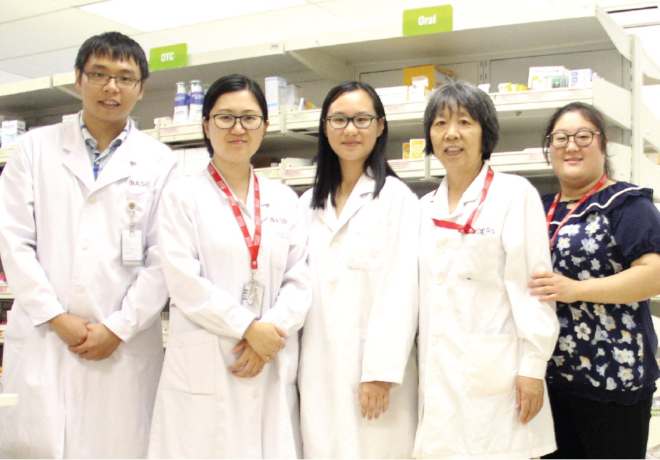 Hui Lin's Pharmaceuticals Internship in Beijing Group Photo