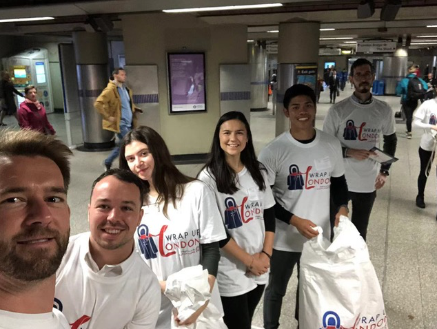 Wrap Up London CRCC Asia in Tube Station for CSR Month