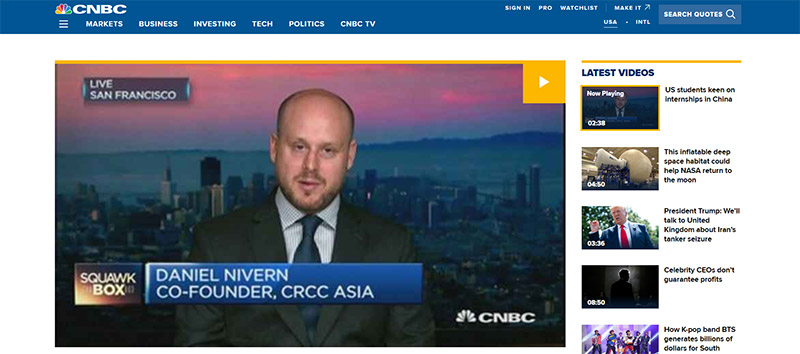 CNBC video article